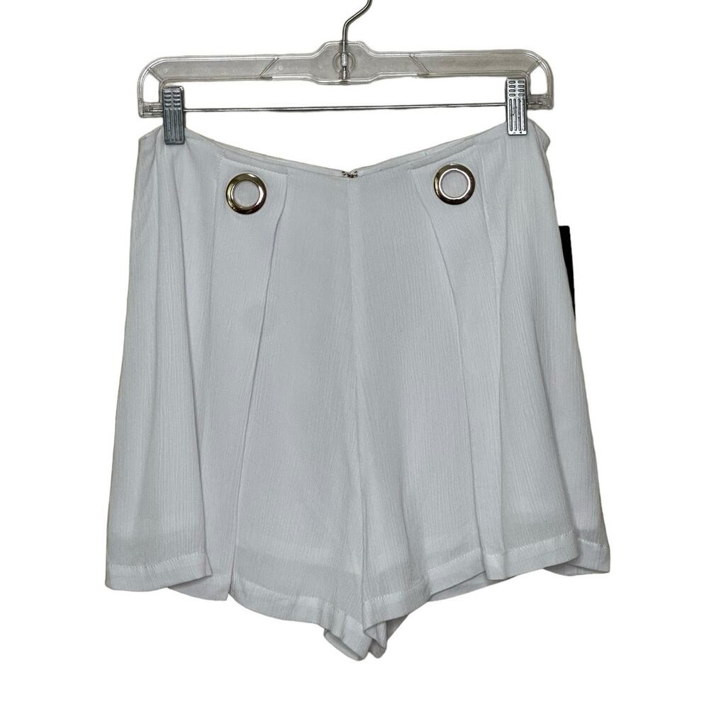 Guess white rayon shorts size Medium